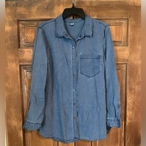 Old Navy Chambray Shirt || Sz XL